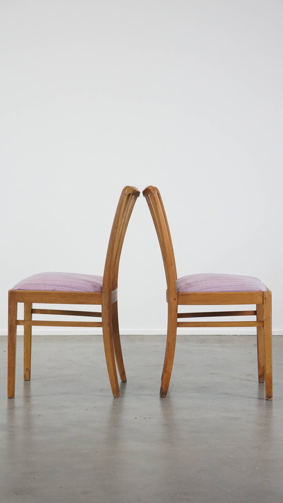 Image 1 of 2 X Vintage Eetkamerstoel