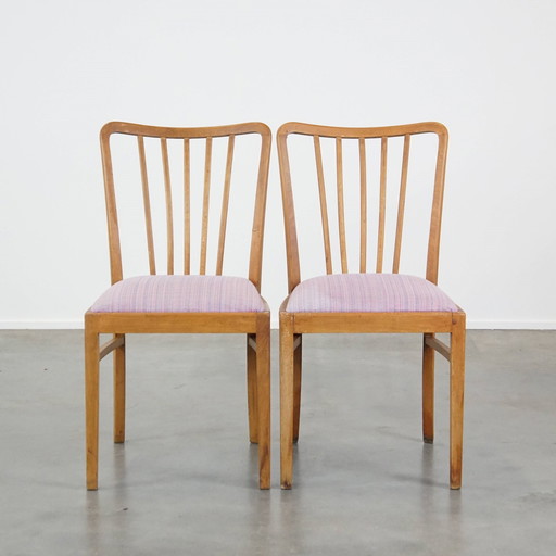 2 X Vintage Eetkamerstoel