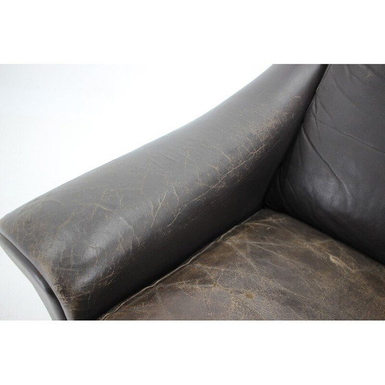 Image 1 of Vintage ''Matador'' leren Deense fauteuil door Aage Christiansen, jaren 1960