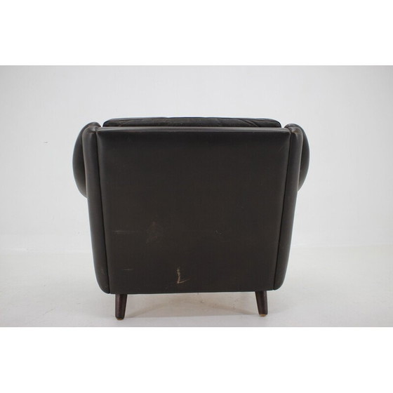 Image 1 of Vintage ''Matador'' leren Deense fauteuil door Aage Christiansen, jaren 1960