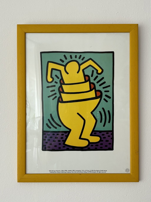 Keith Haring "Zonder titel" poster