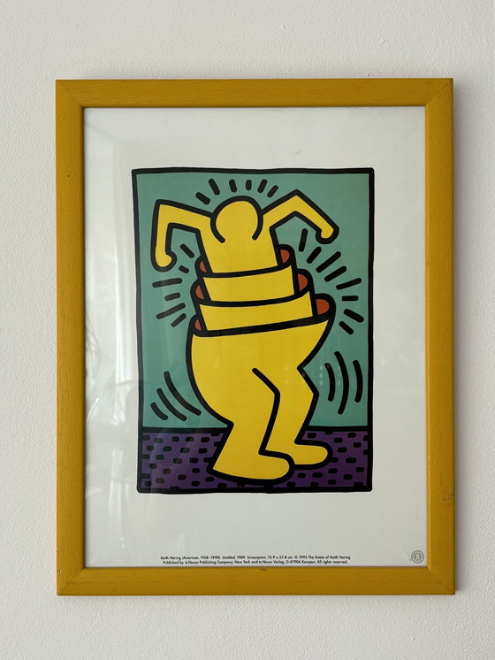 Image 1 of Keith Haring "Zonder titel" poster