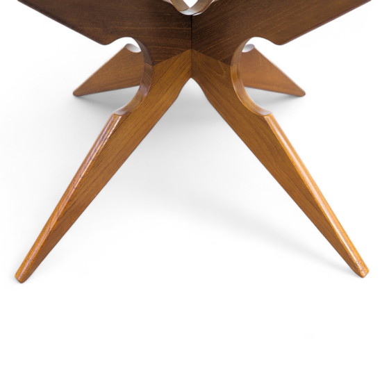 Image 1 of Mid Century Deense Sika Møbler Teakhouten Salontafel