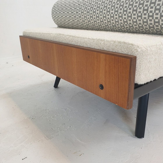 Image 1 of Vintage daybed met Hermès kussens en bolster, Nederland 1960