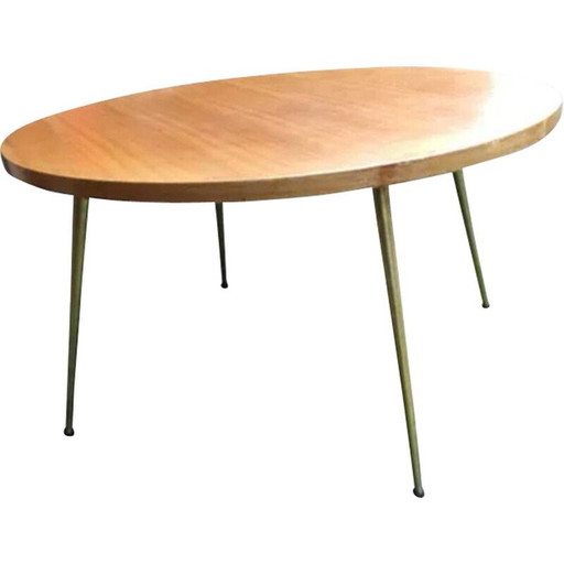 Vintage mahonie salontafel, 1960