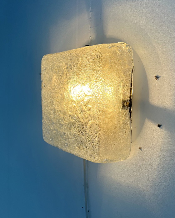 Image 1 of Ijsglazen Wandlamp, Kaiser Idell