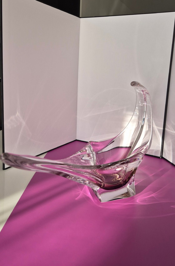 Image 1 of Pagina 1 Van 8 Kristallen beker (Frankrijk) 1950-1970 42Cm