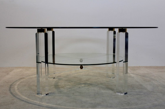 Image 1 of Belgische Lucite salontafel