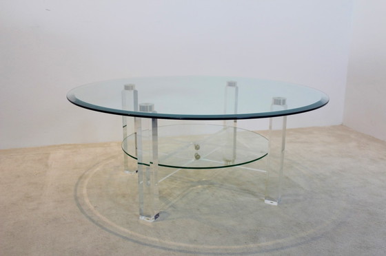 Image 1 of Belgische Lucite salontafel