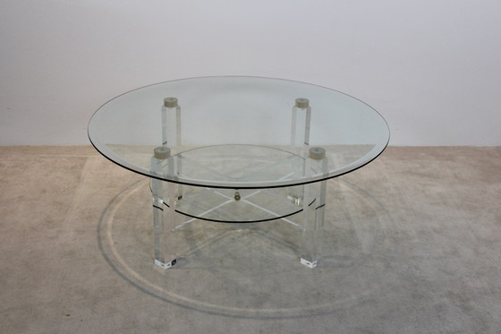 Image 1 of Belgische Lucite salontafel