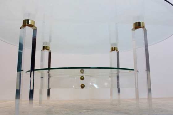 Image 1 of Belgische Lucite salontafel