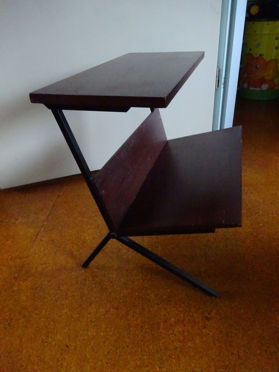 Image 1 of Lectuurtafeltje Teak Martin Visser Stijl