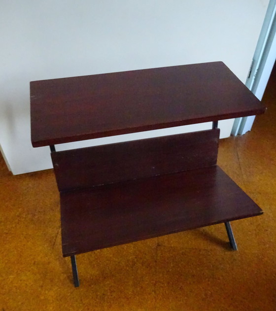 Image 1 of Lectuurtafeltje Teak Martin Visser Stijl