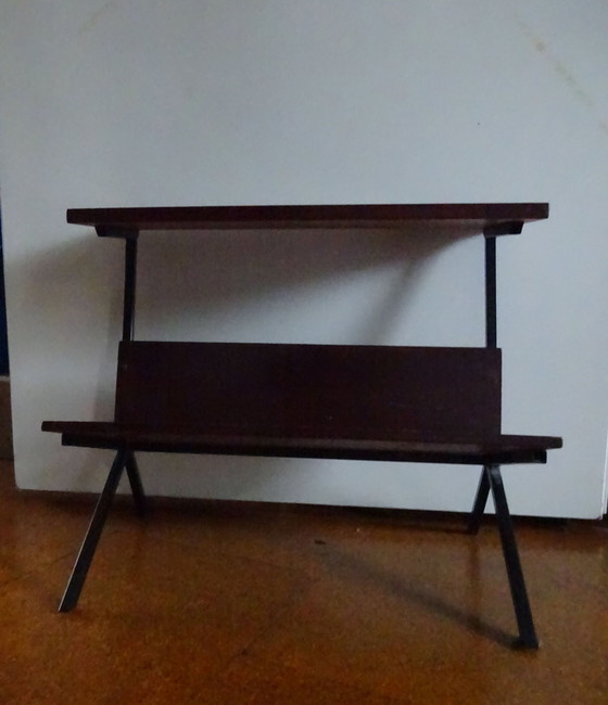 Image 1 of Lectuurtafeltje Teak Martin Visser Stijl