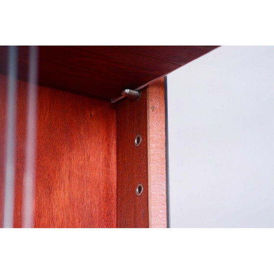 Image 1 of Vintage Art Deco eiken vitrinekast door Jindrich Halabala voor Up Zavody, Tsjecho-Slowakije 1930