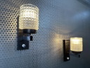 2x vintage seventies wandlamp