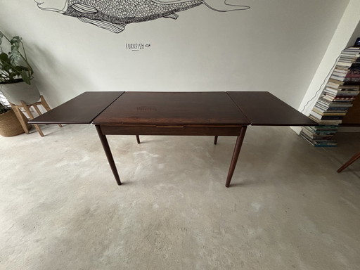 1970 Topform Eetkamerstoelen En Tafel Palissander