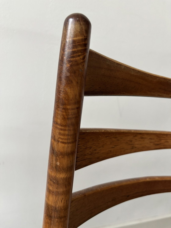 Image 1 of 1970 Topform Eetkamerstoelen En Tafel Palissander