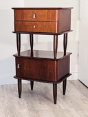 2x Vintage nachtkastjes