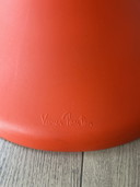 2 X Rode Panton Chair Van Vitra