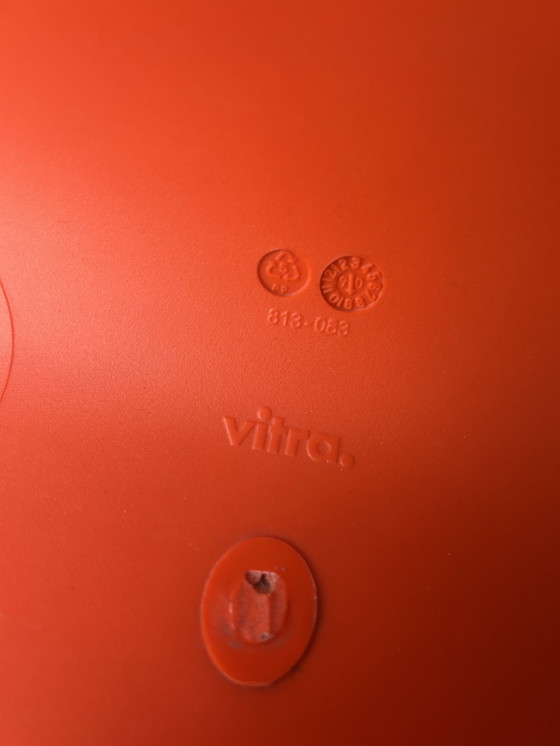 Image 1 of 2 X Rode Panton Chair Van Vitra