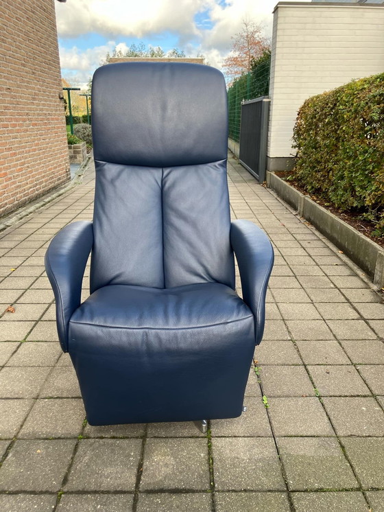 Image 1 of 2X Jori Symphony Relax, Donkerblauw Leder, Medi En Maxi In Topstaat!!