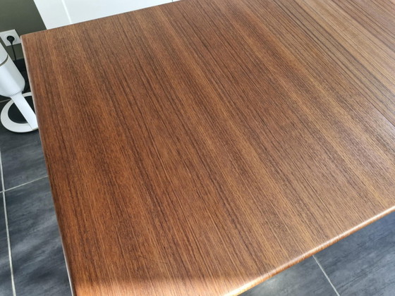 Image 1 of Scandinavische Teak Uitschuifbare Tafel