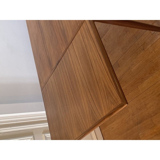Image 1 of Scandinavische vintage uitschuifbare teakhouten tafel