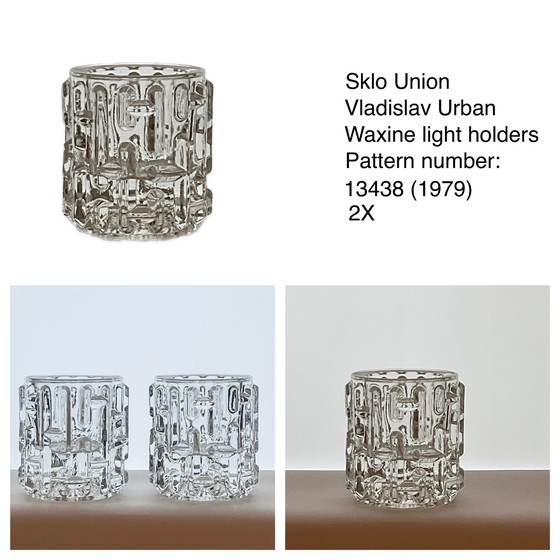 Image 1 of 13x Vintage vazen Sklo Union