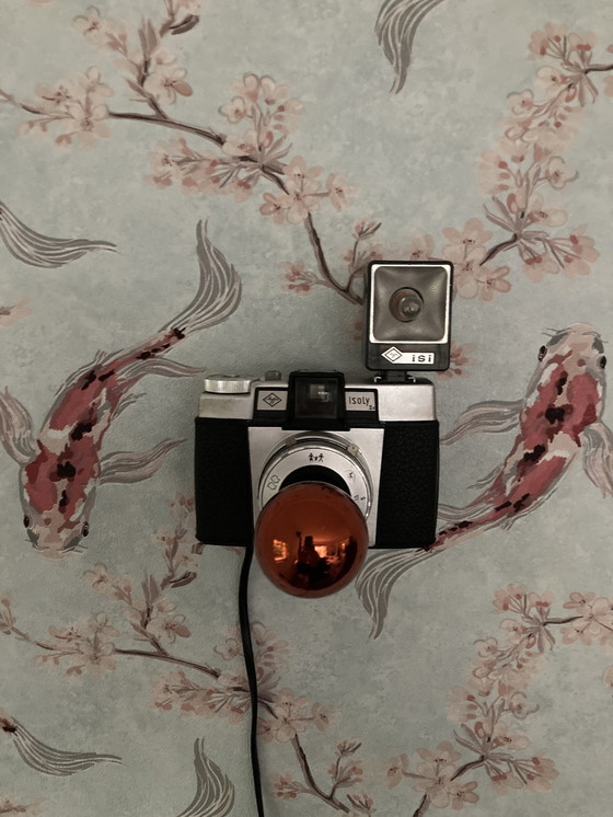 Image 1 of Cameralamp Met Retro Flits