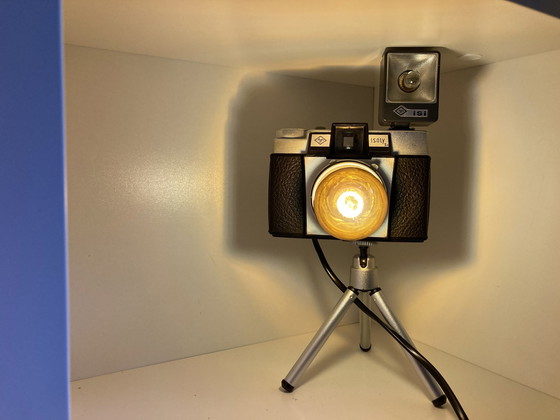 Image 1 of Cameralamp Met Retro Flits