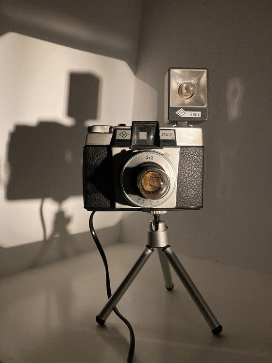 Image 1 of Cameralamp Met Retro Flits