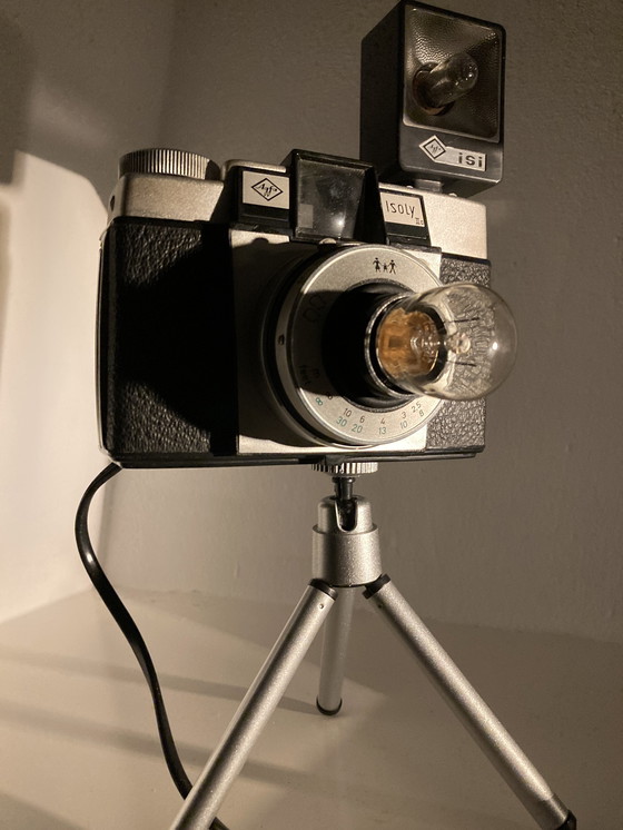 Image 1 of Cameralamp Met Retro Flits