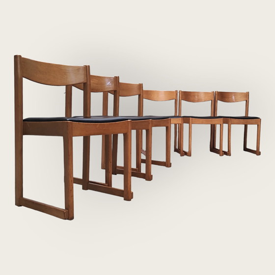 Image 1 of 6x vintage stoelen