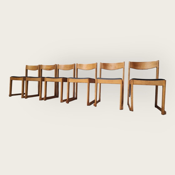 Image 1 of 6x vintage stoelen