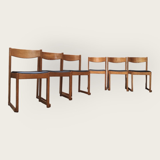 Image 1 of 6x vintage stoelen