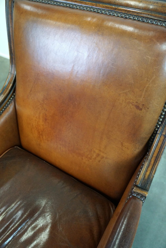 Image 1 of Schapenleren fauteuil