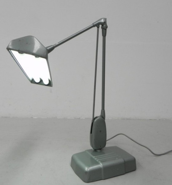 Image 1 of Dazor bureaulamp met zwevende armatuur, model 2324