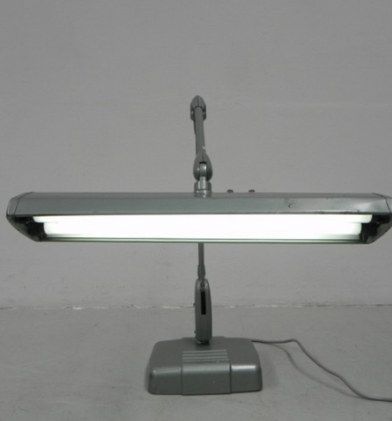 Image 1 of Dazor bureaulamp met zwevende armatuur, model 2324