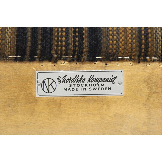 Image 1 of Vintage fauteuil van Bengt Ruda voor Nordiska Kompaniet, Zweden 1950