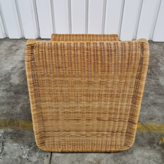 Image 1 of Vintage rotan fauteuil