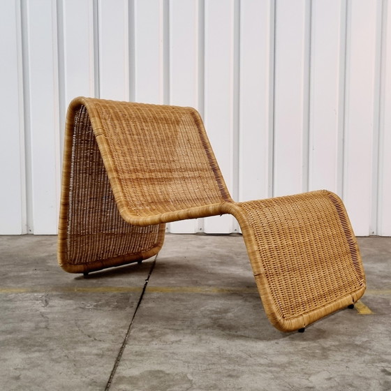 Image 1 of Vintage rotan fauteuil