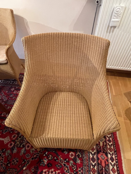 6X Lloyd Loom Stoelen