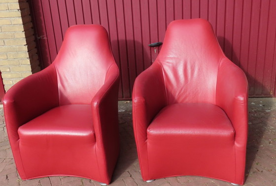 Image 1 of 2x Bert Plantagie fauteuil