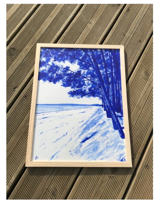 Image 1 of Cap Coz. Acryl van Frédéric Cadiou