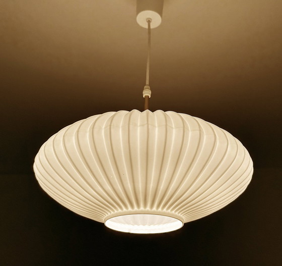 Image 1 of Vintage Glazen Cocoon Hanglamp