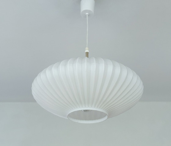 Image 1 of Vintage Glazen Cocoon Hanglamp