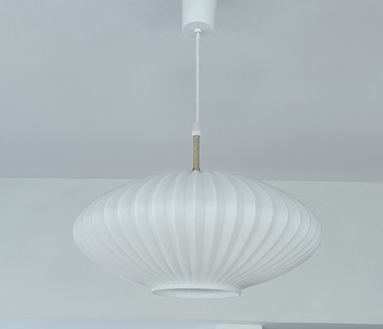 Image 1 of Vintage Glazen Cocoon Hanglamp