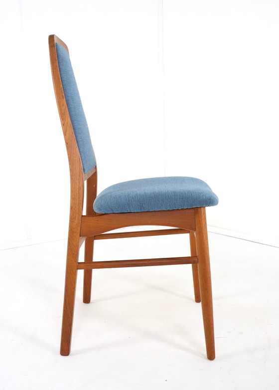 Image 1 of 4x Vamdrup Stolefabrik Stoelen 'Vristed' Deens Vintage