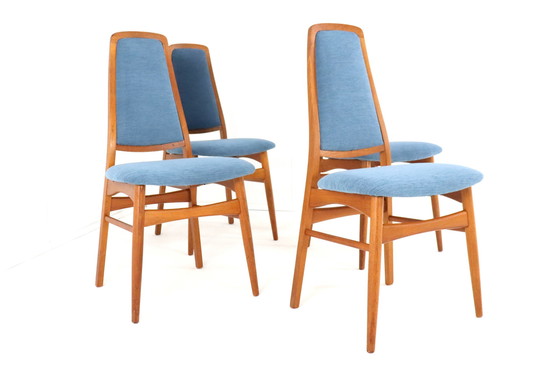 Image 1 of 4x Vamdrup Stolefabrik Stoelen 'Vristed' Deens Vintage